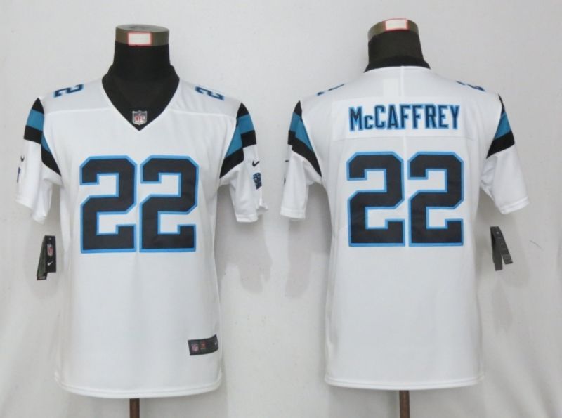 Carolina Panthers Christian Mccaffrey #22 NFL 2020 White Jersey