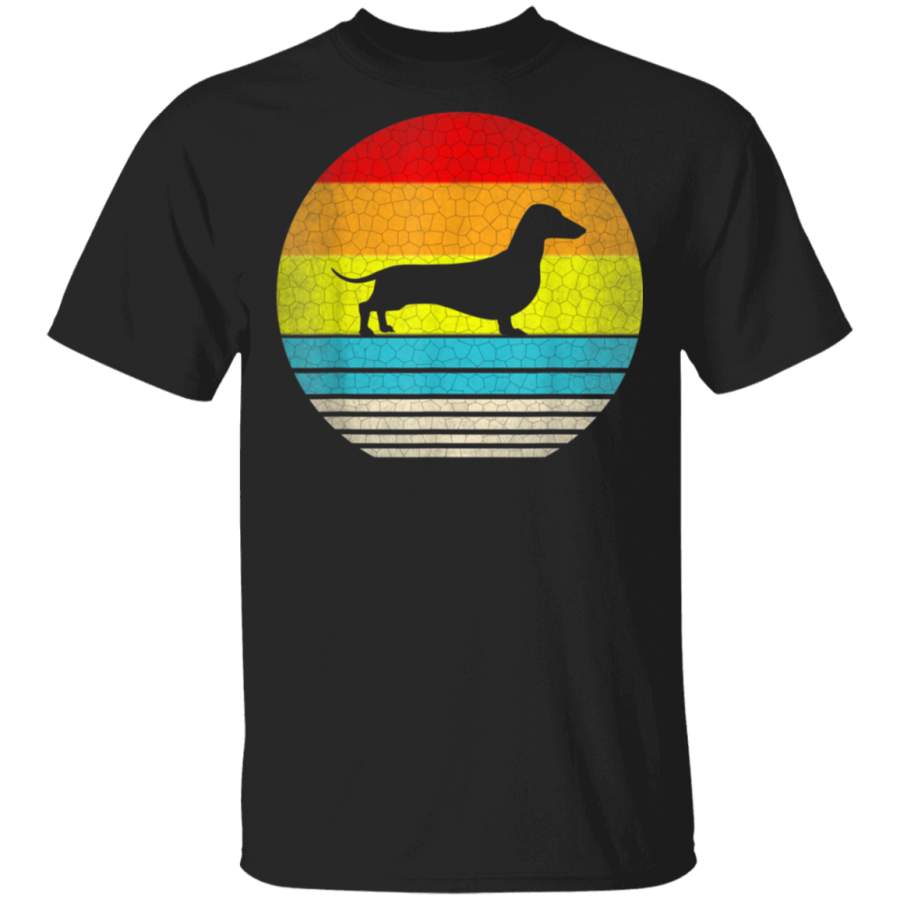 Doxie Dachshund Dog  Vintage Retro Gift For Dog Lovers TShirt