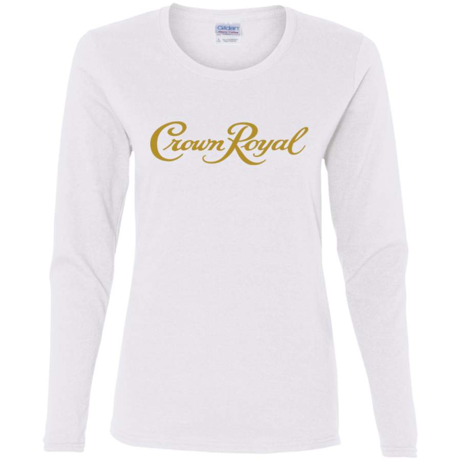 AGR Crown Royal Ladies’ Cotton LS T-Shirt