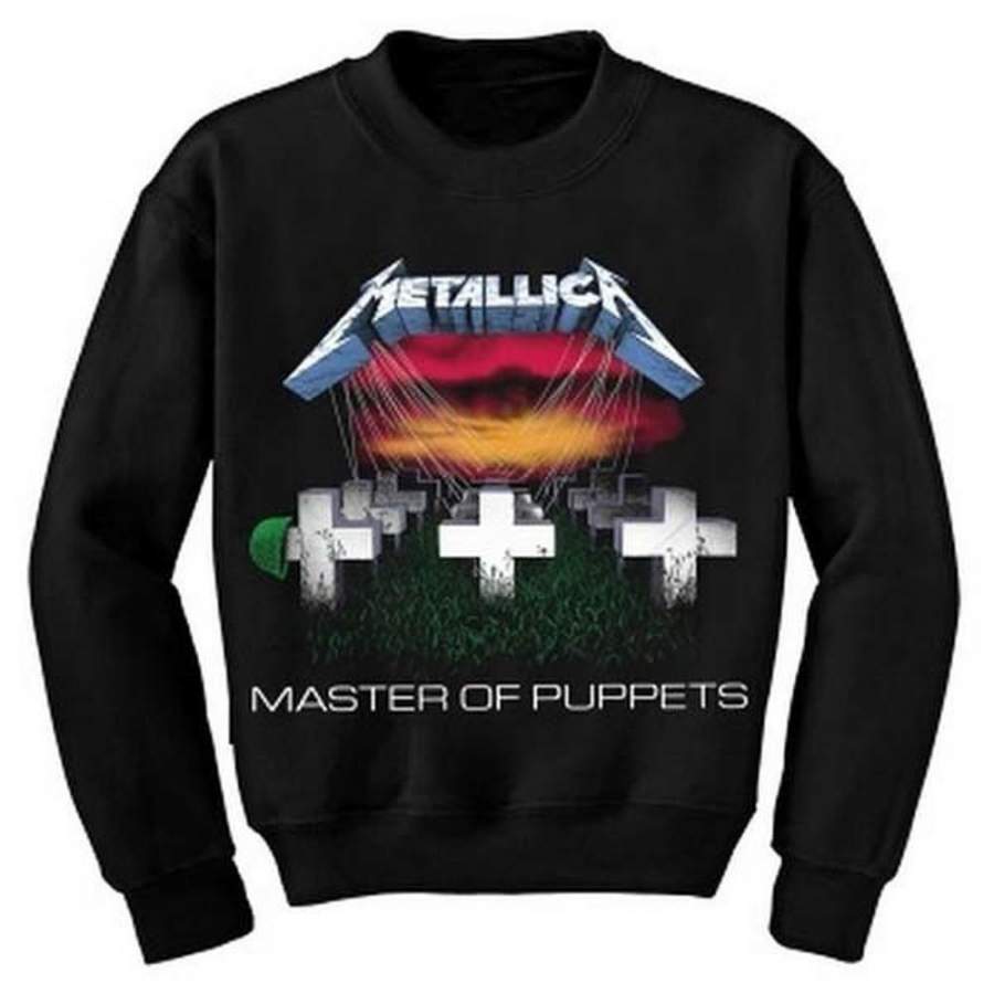 Metallica Master Of Puppets Crewneck Sweatshirt T-Shirt