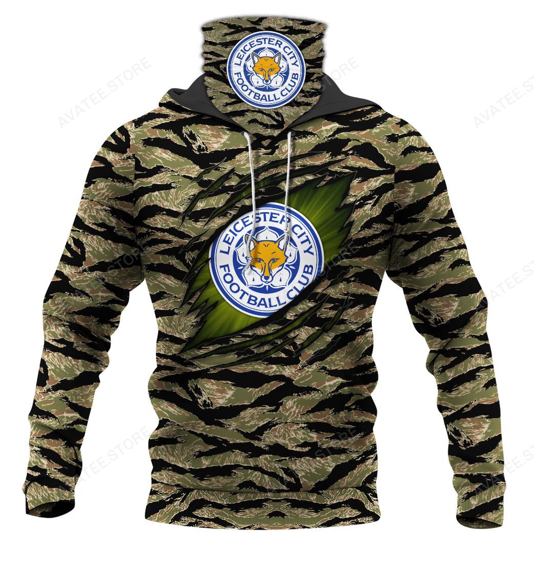 07LeicesterCity005 | Tiger Camouflage | CUSTOMIZE YOUR NAME & NUMBER | HOT SALE 3D PRINTED