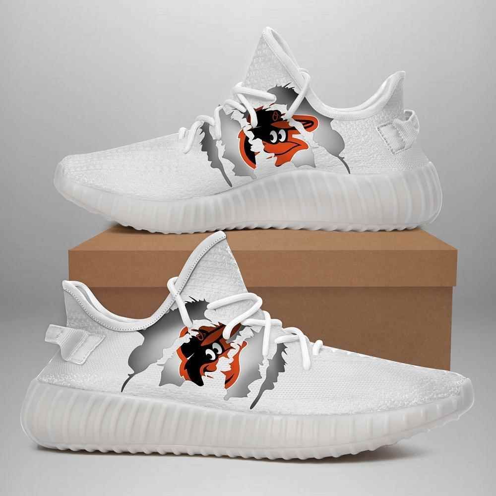 Baltimore Orrioles Yeezy Boost Shoes Sport Sneakers