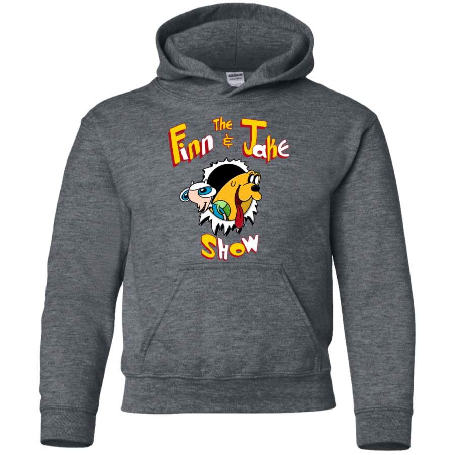 The Finn and Jake Show Youth Hoodie