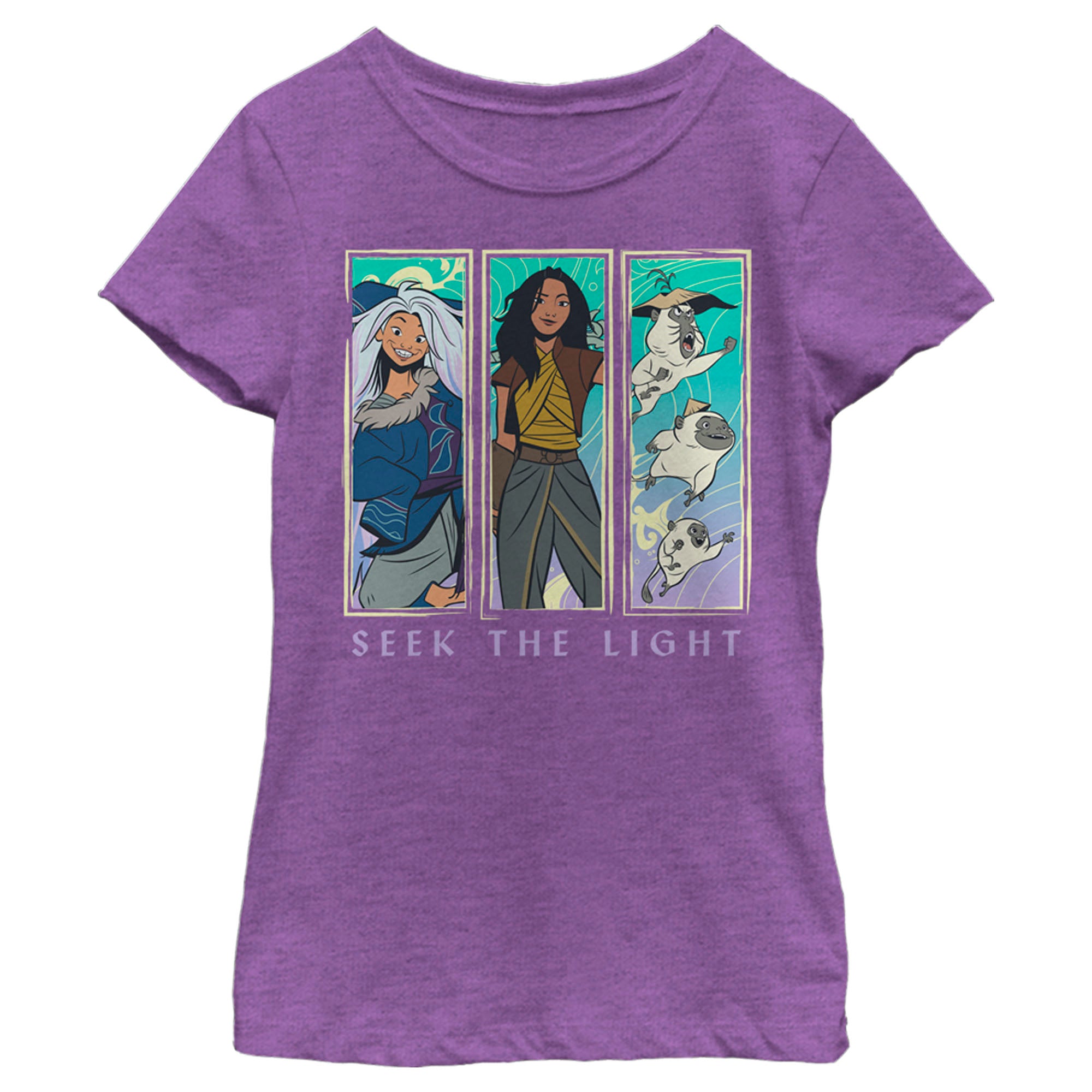 Raya And The Last Dragon Girl’S Seek The Light  T-Shirt