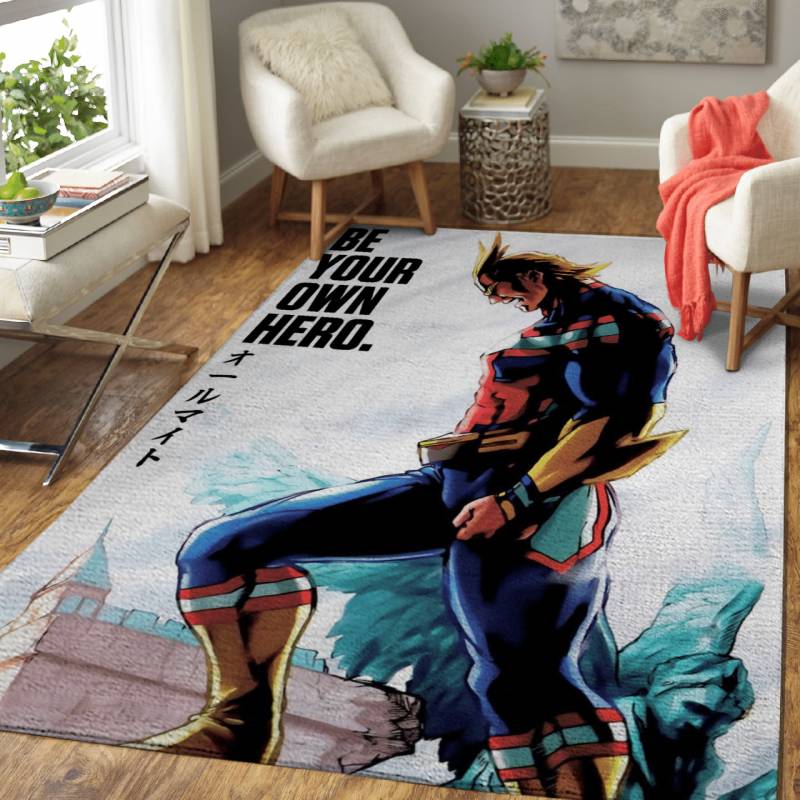 Anime Academia All Might Area Rug – Carpet