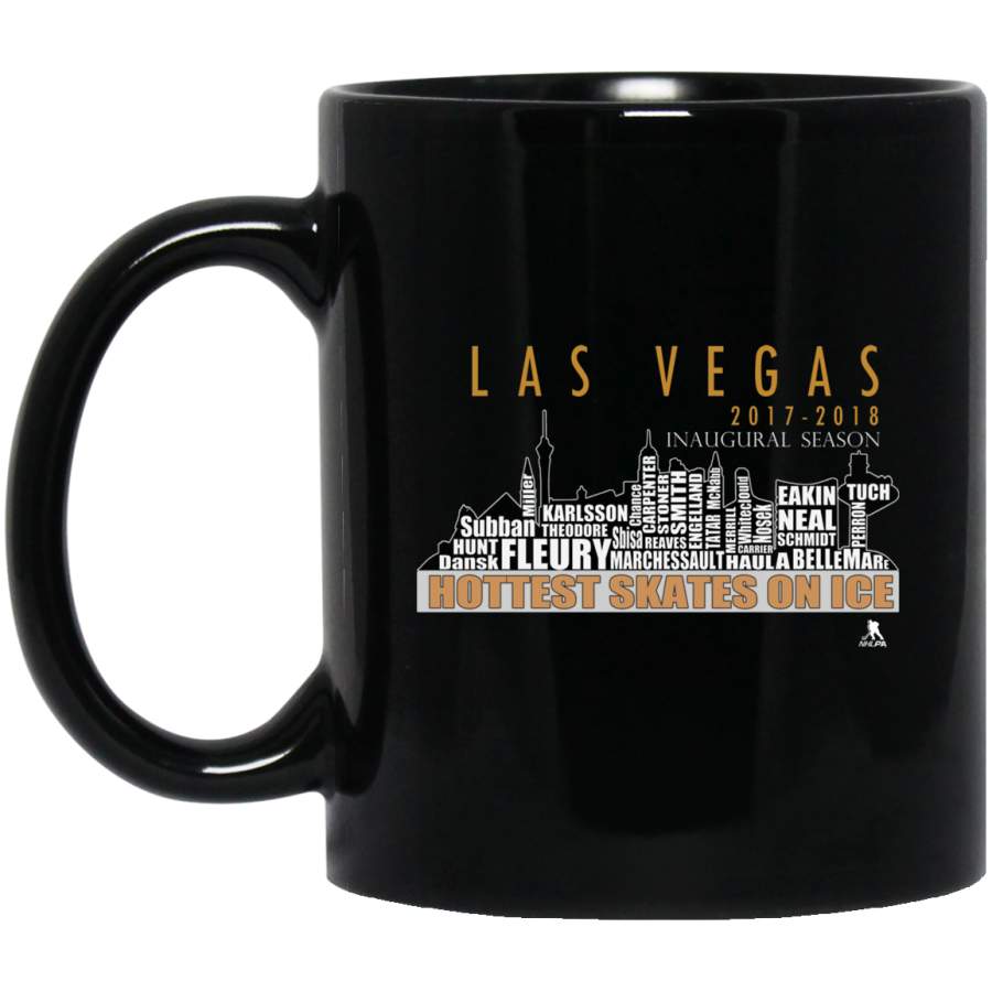 Las Vegas Hockey Team Roster – Golden Knights Team Black Mug