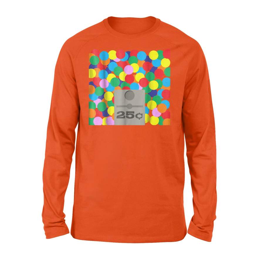 Gum Ball Machine Costume For Halloween Long Sleeve T-Shirt
