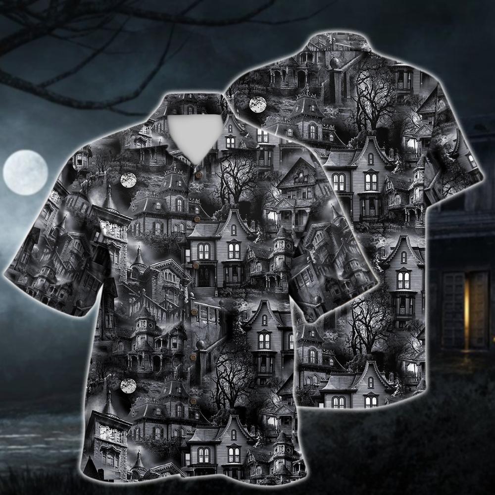 Wicked Eve Haunted Houses Halloween Hawaii Shirt For Men Women Adult Ha36692