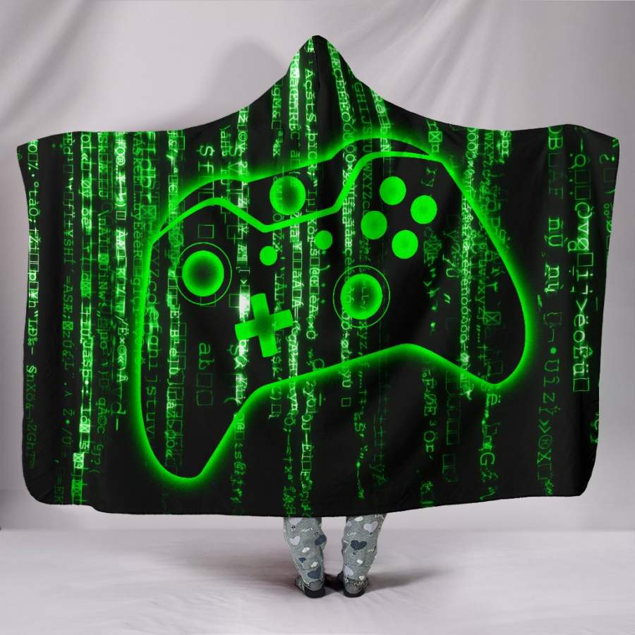 XB Matrix Hooded Blanket