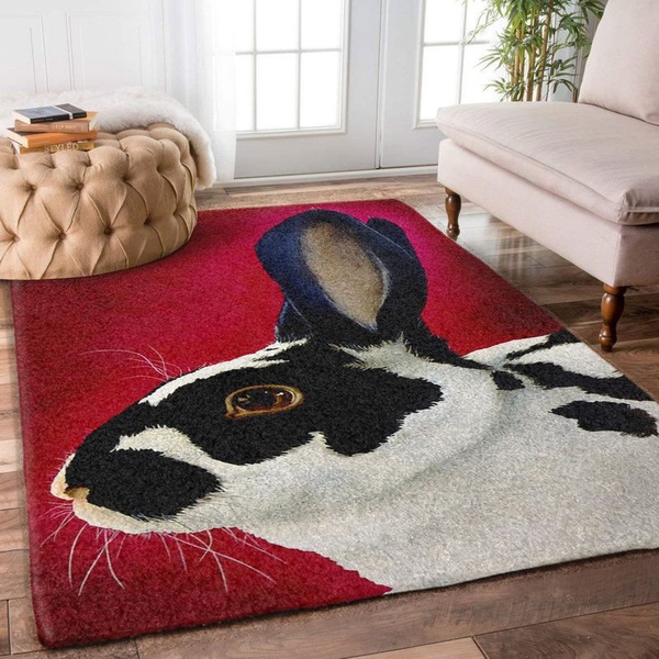 Rabbit 8 Area Rug Living Room Rug Home Decor Floor Decor VH3