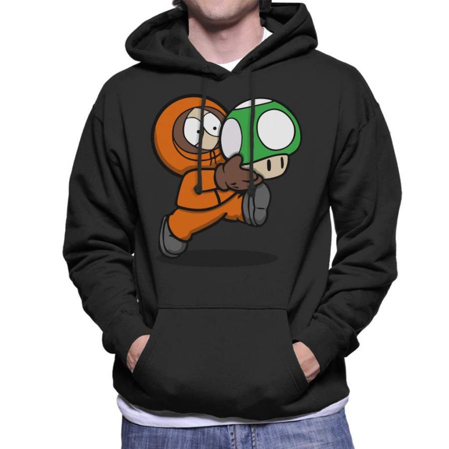 Super Kenny South Park Mario Men’s Hooded Sweatshirt