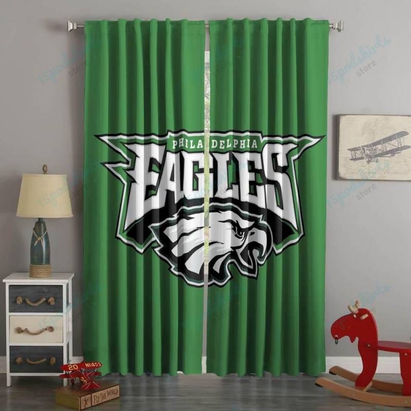 3D Printed Philadelphia Eagle Style Custom Living Room Curtains