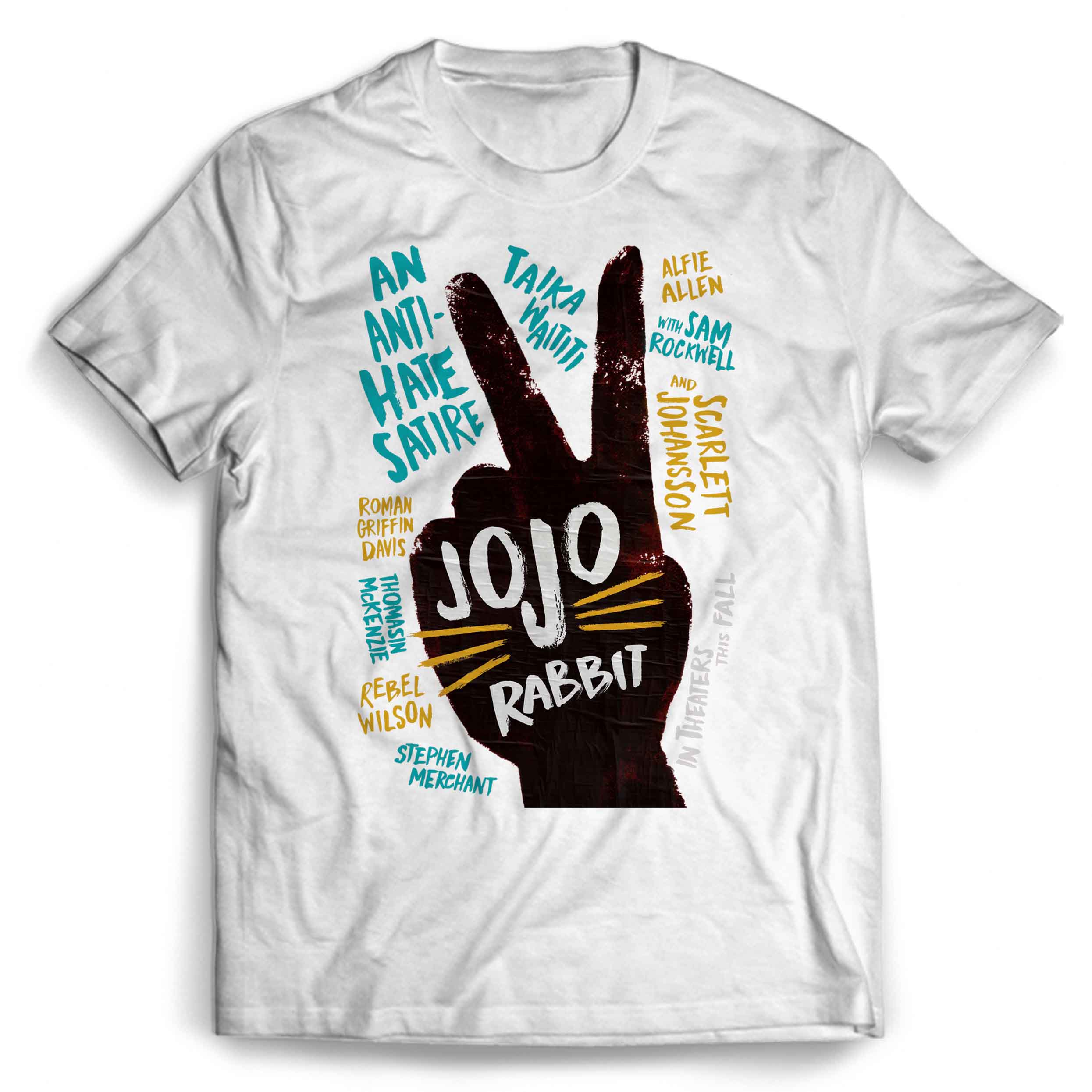 Jojo Rabbit Cover Logo Man’S Tee T-Shirt