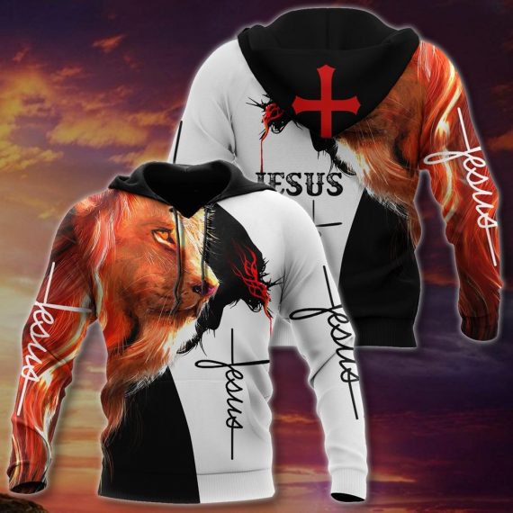 Lion Jesus My God Unisex Hoodie Ln