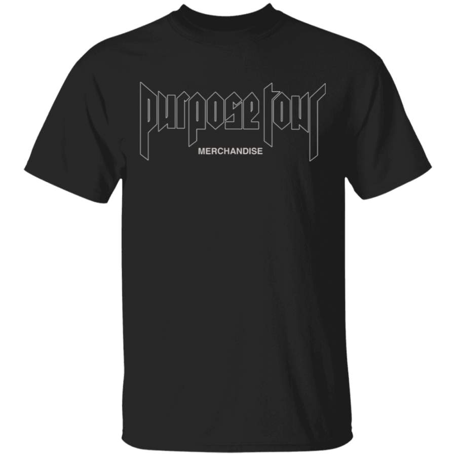 Official Justin Bieber Purpose Tour Exclusive Cross TShirt