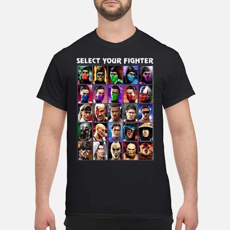 Select Your Fighter UMK3 Mortal Kombat Shirt