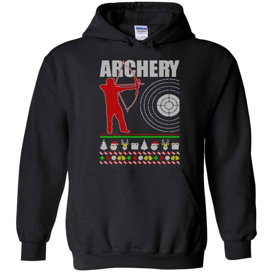 Archery Ugly Christmas Sweater – Hoodie