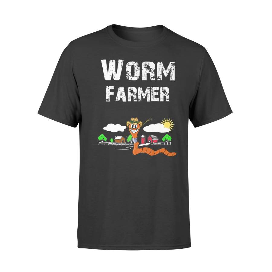 Funny Worm Farm Gift Idea For Farmers T-Shirt