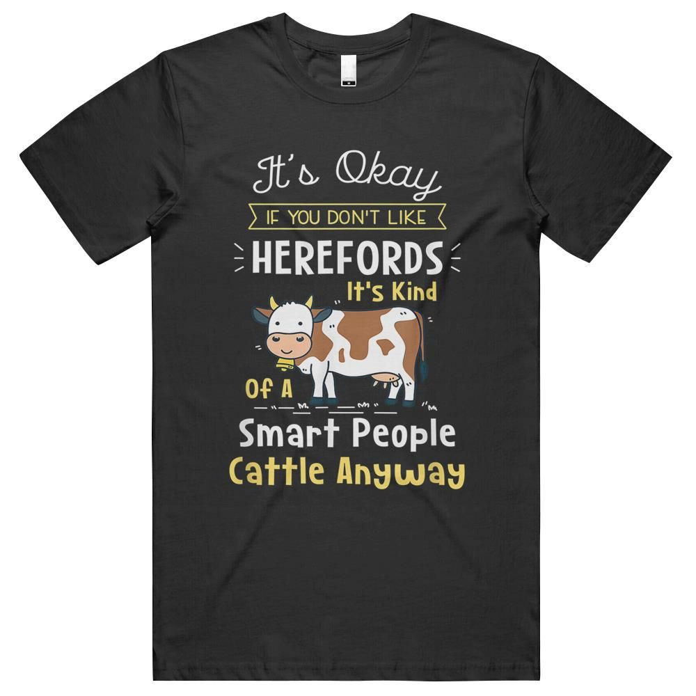 Hereford Cattle Farm Funny Hereford Cows Farmer T-Shirt, Hoodie, Sweatshirt Unisex Cotton Tshirt