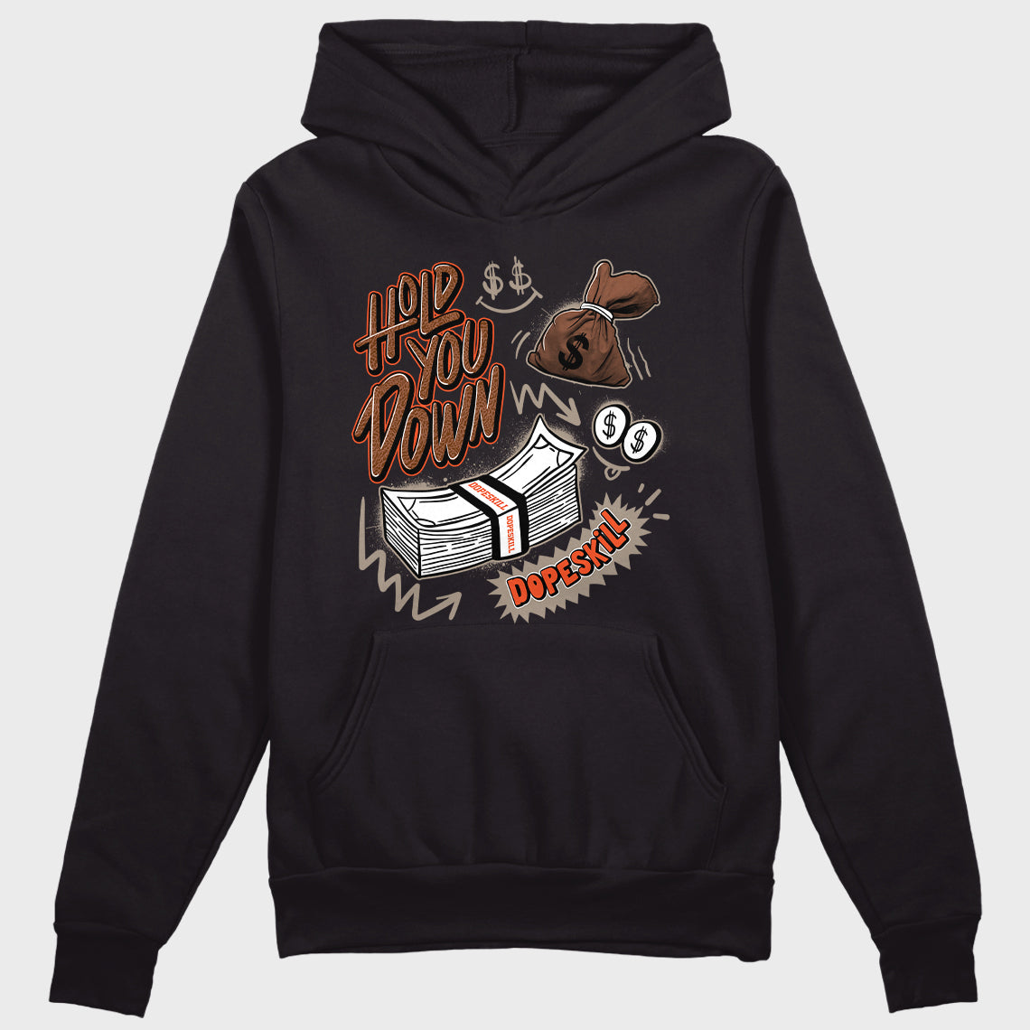 Jordan 3 “Desert Elephant” Dopeskill Hoodie Hold You Down Graphic