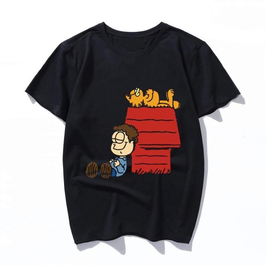 jon brown Womens mens T shirt Korean Style Casual Hip Hop Streetwear Friends 90S Grunge Aesthetic Basic Print Tee Stranger Things