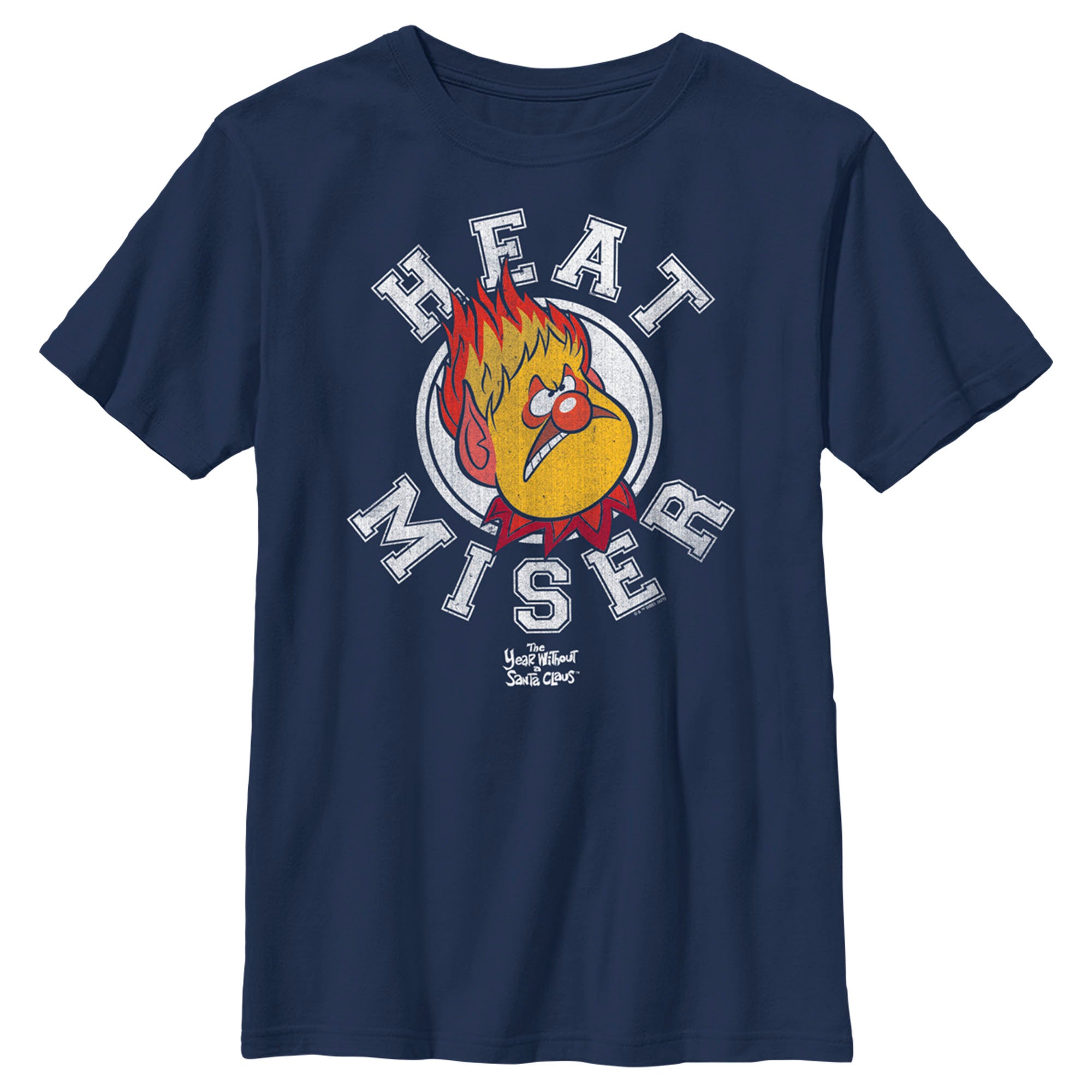 The Year Without A Santa Claus Boy’S Heat Miser Stamp  T-Shirt