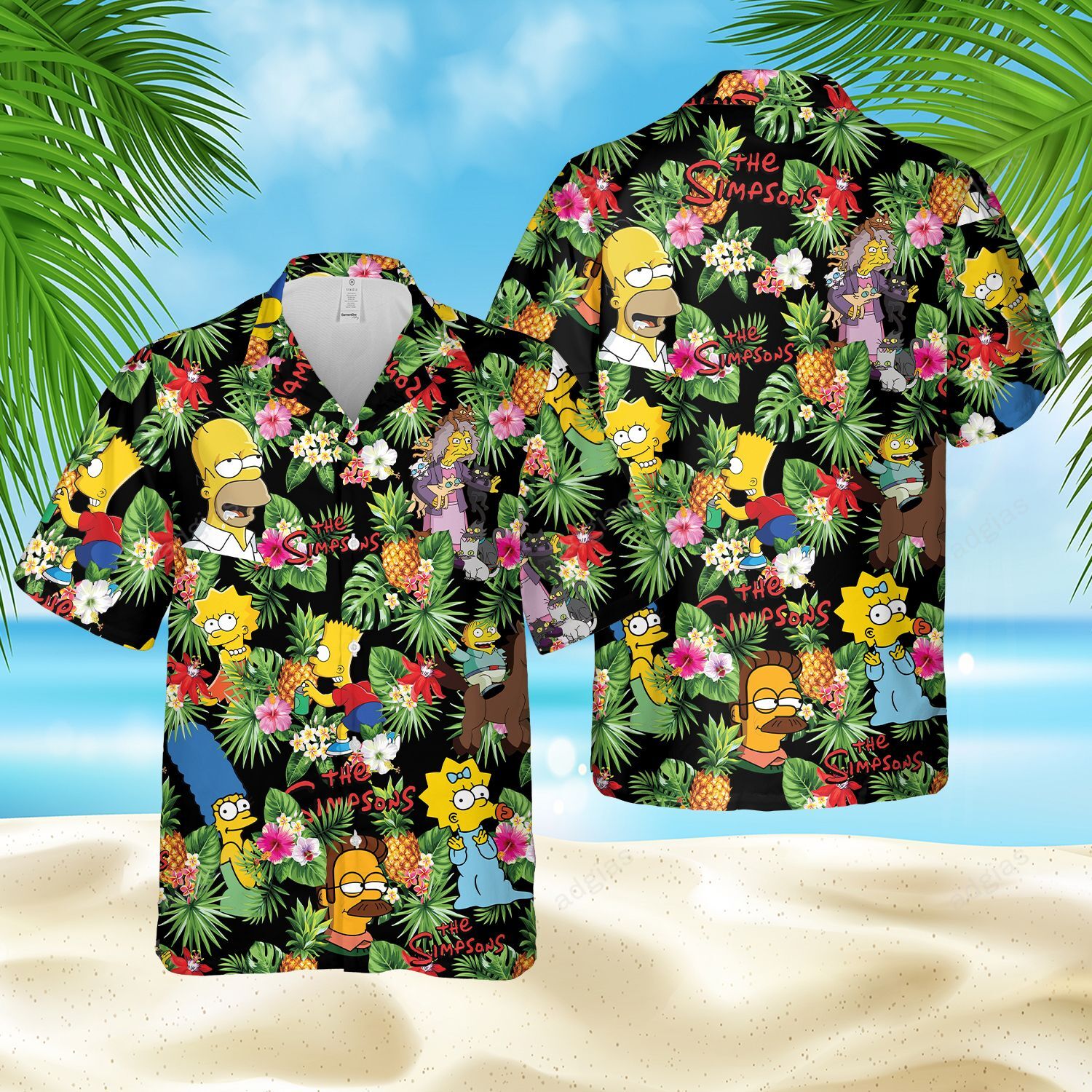 Tss Fans Hawaiian Style Summer Beach Shirt Ha103937