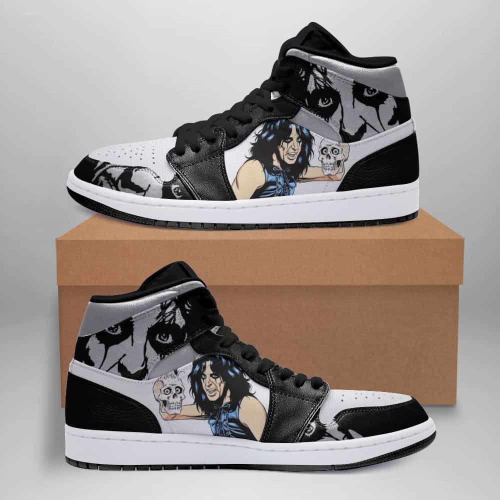 Alice Cooper Custom Air Jordan 2021 Shoes Sport Sneakers