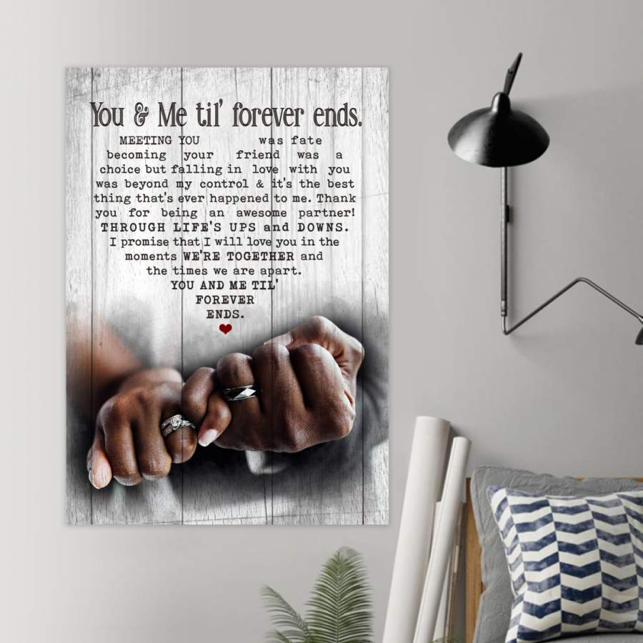 Couple – You And Me Til’ Forever End – Poster