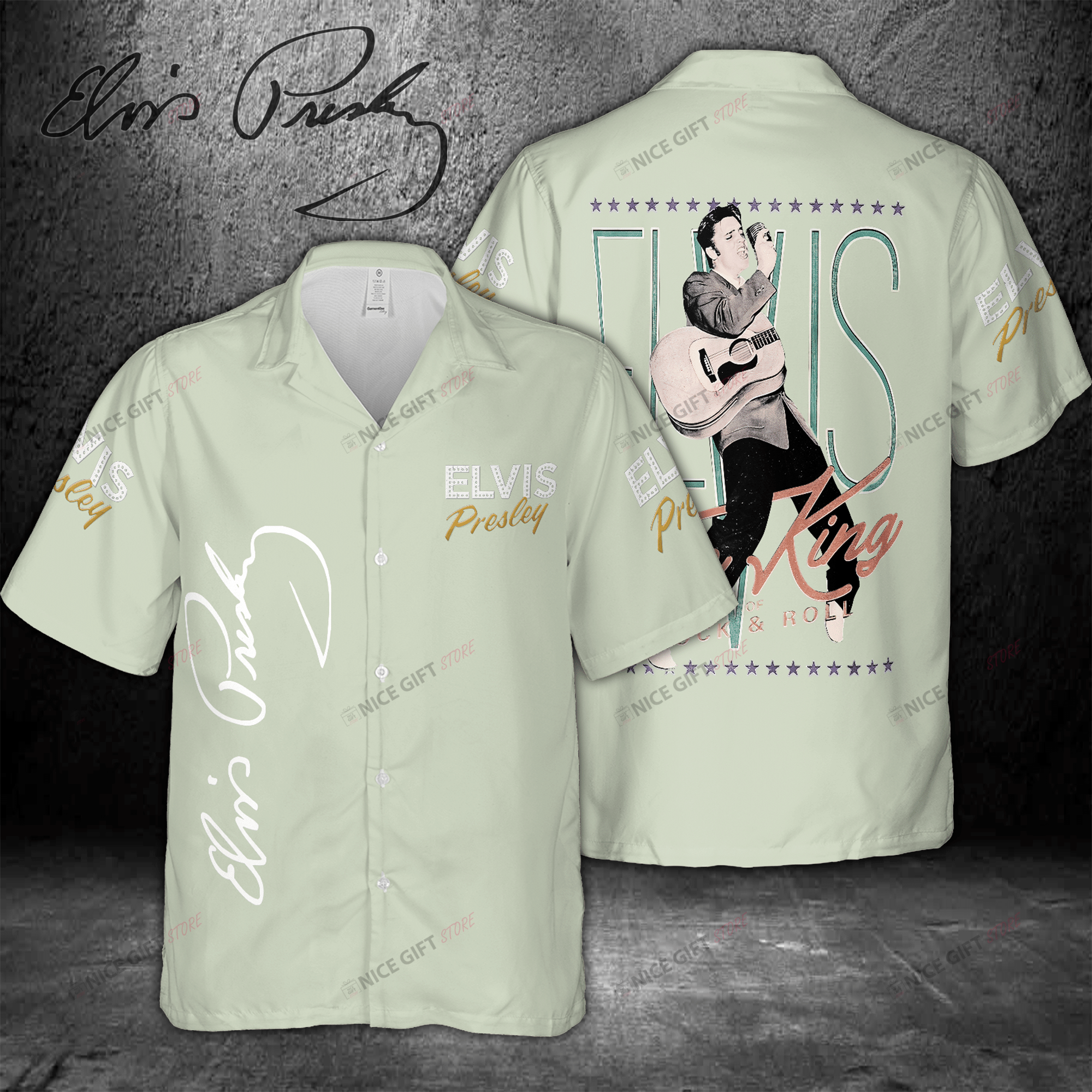 Elvis Presley Hawaiian 3D Shirt 3Hs-G8I7
