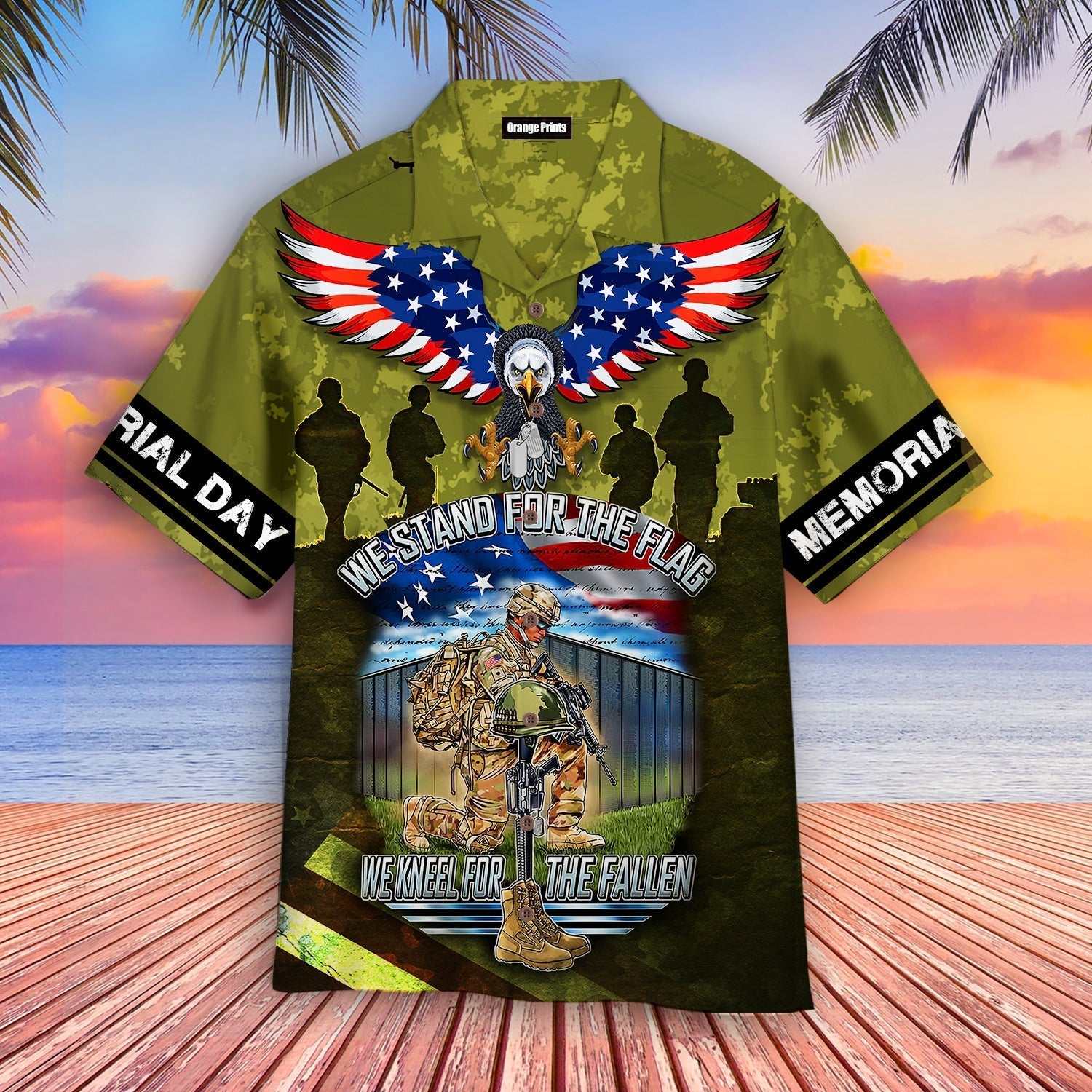 Memorial Day Honor The Fallen Aloha Hawaii Shirts For Men Women Ha78824