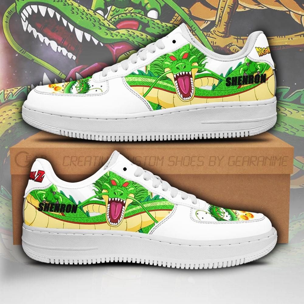 Shenron Dragon Ball Z Air Force Shoes Sneakers Custom Anime V22