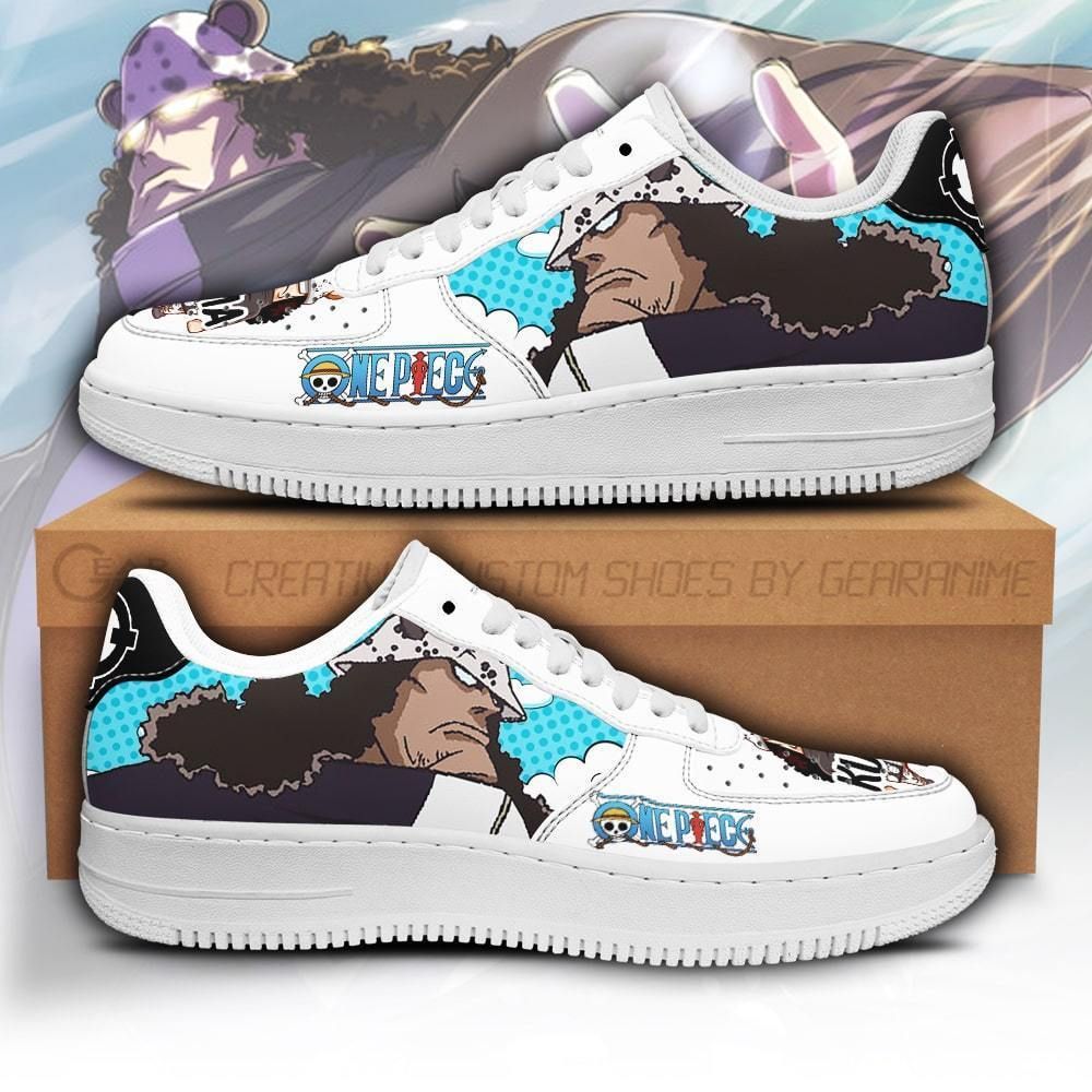 Bartholomew Kuma Air Sneakers Custom Anime One Piece Shoes Unisex Men Women