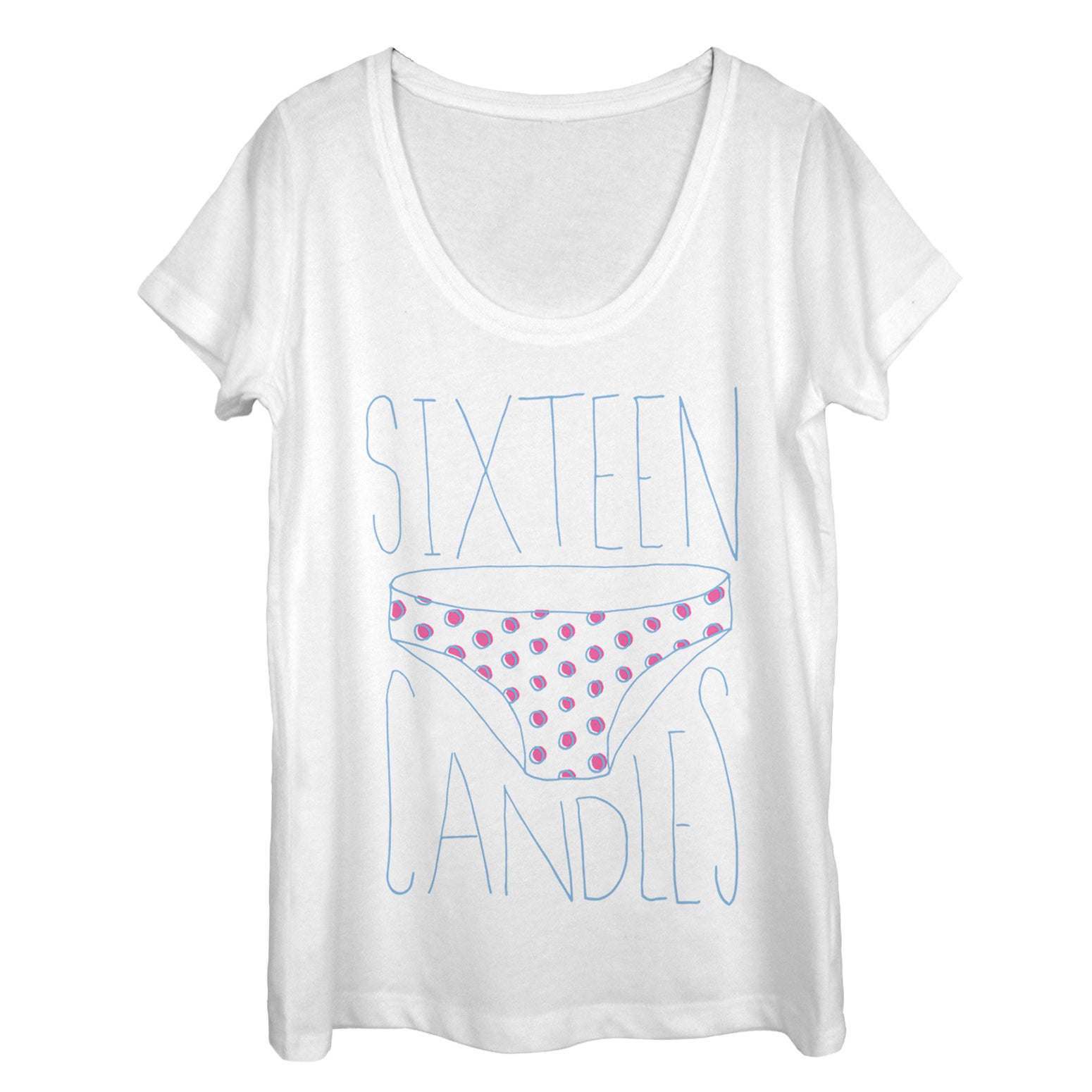 Sixteen Candles Women’S Borrowed Panties  Scoop Neck