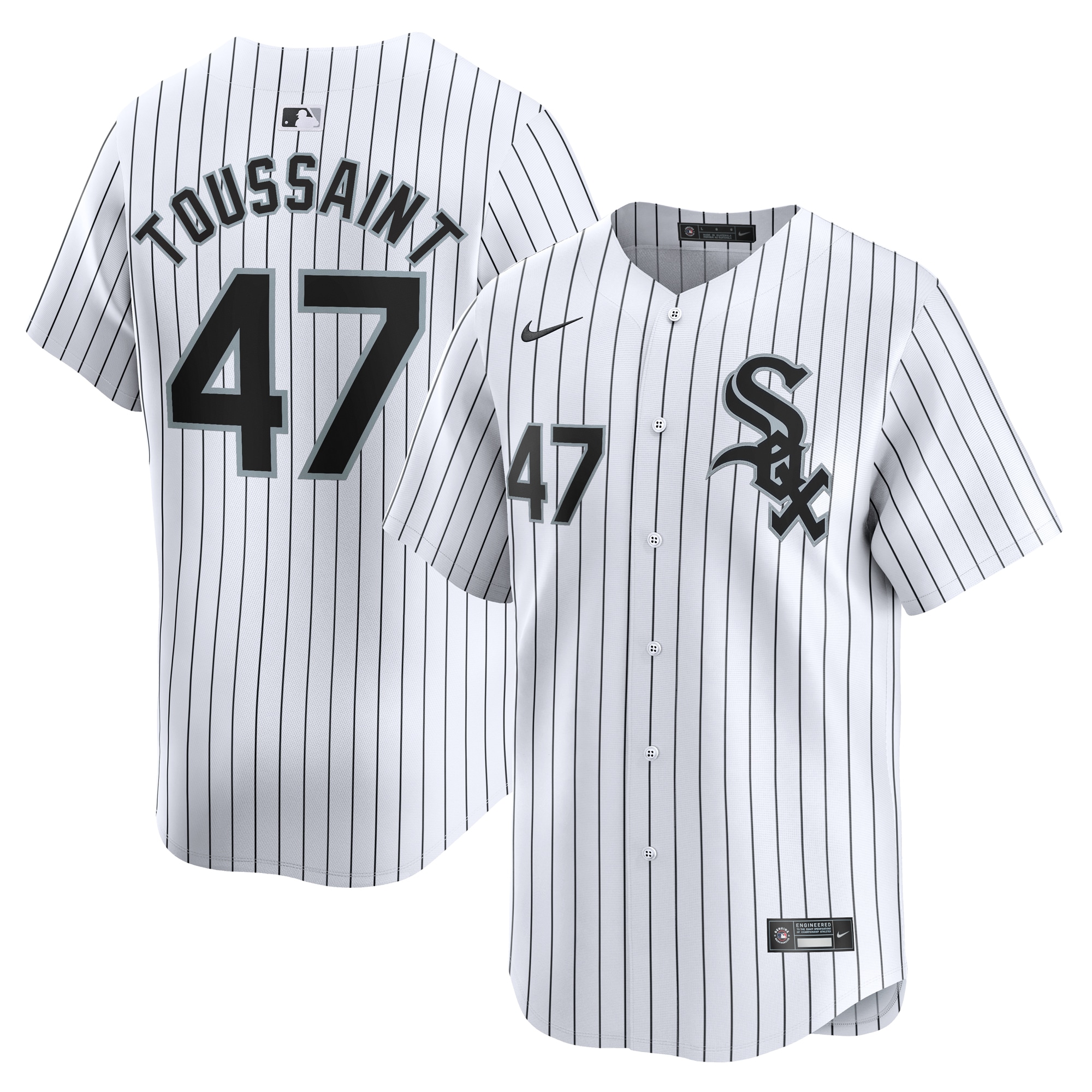 Touki Toussaint Chicago White Sox Home Limited Player Jersey – White