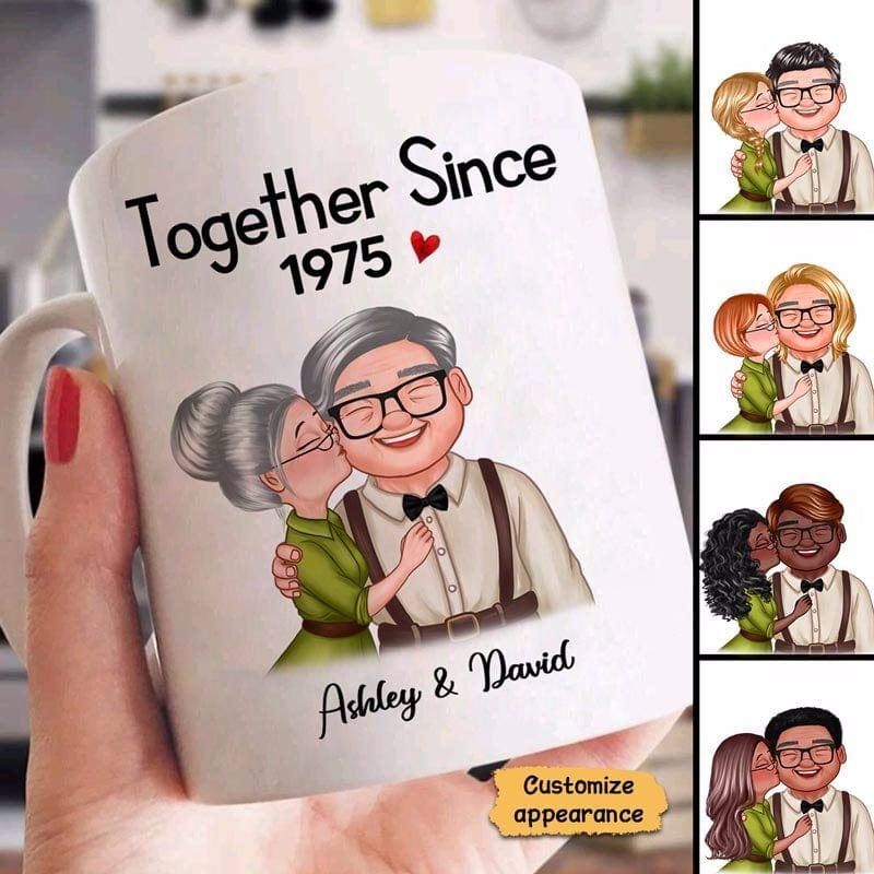 My Greatest Adventure Happy Old Couple Personalized Mug