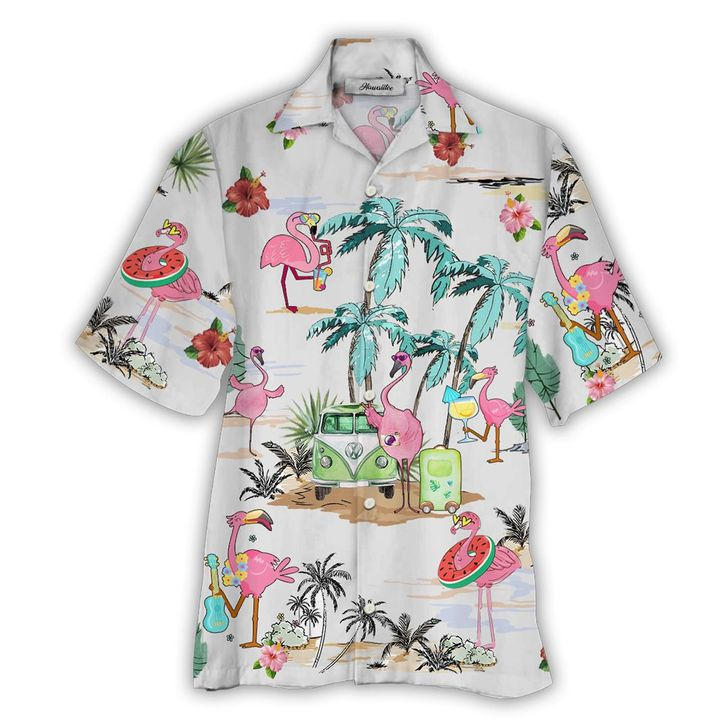 Flamingo Hawaiian Shirt | Unisex | Adult | Hw5727 – Jamestees Store