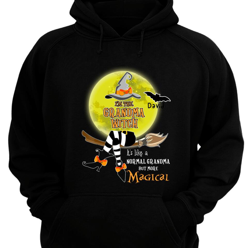 Grandma Witch Hoodie I’M The Grandma Witch Personalized Gift – Trending Personalized