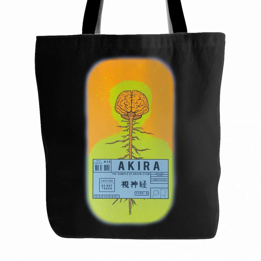 Akira Brain Poster Tote Bag