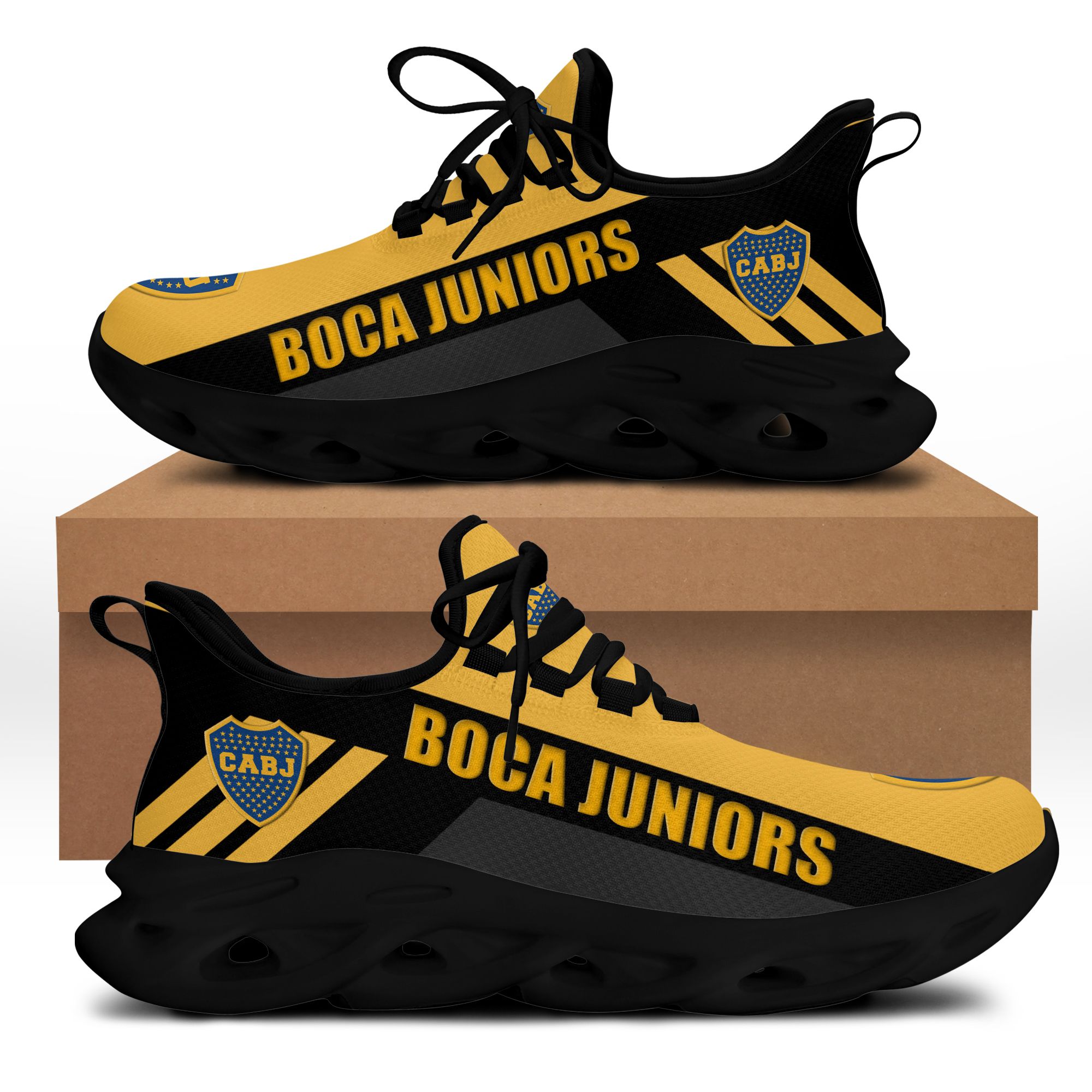 Boca Juniors NTH-NH BS Running Shoes Ver 1 (Yellow)