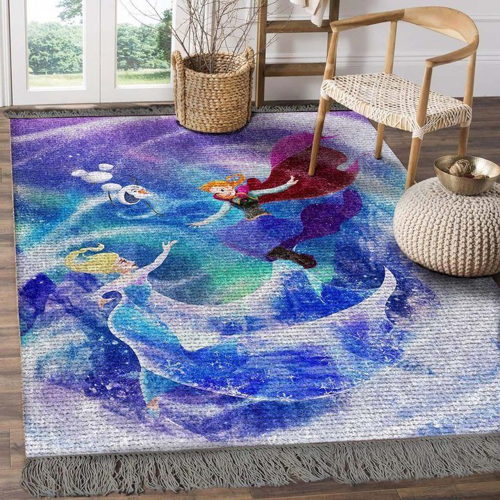 The 20 Rug Frozen Movies Elsa And Anna Area Rugs Living Room Carpet FN251116 Christmas Gift Floor Decor