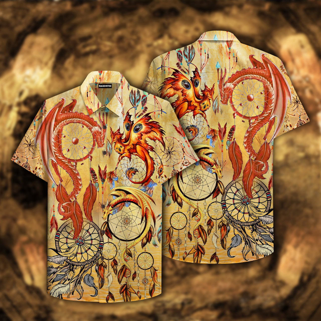 Dragons Native Dreamcatcher Aloha Hawaii Shirts Unisex Ha101627