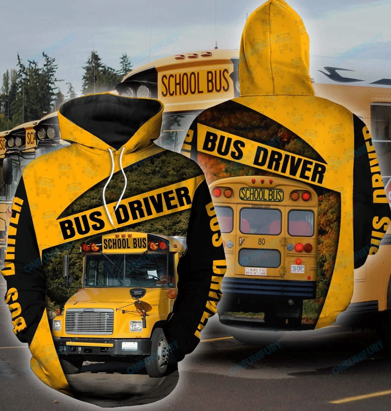 School Bus Driver 3D Hoodie LH00026