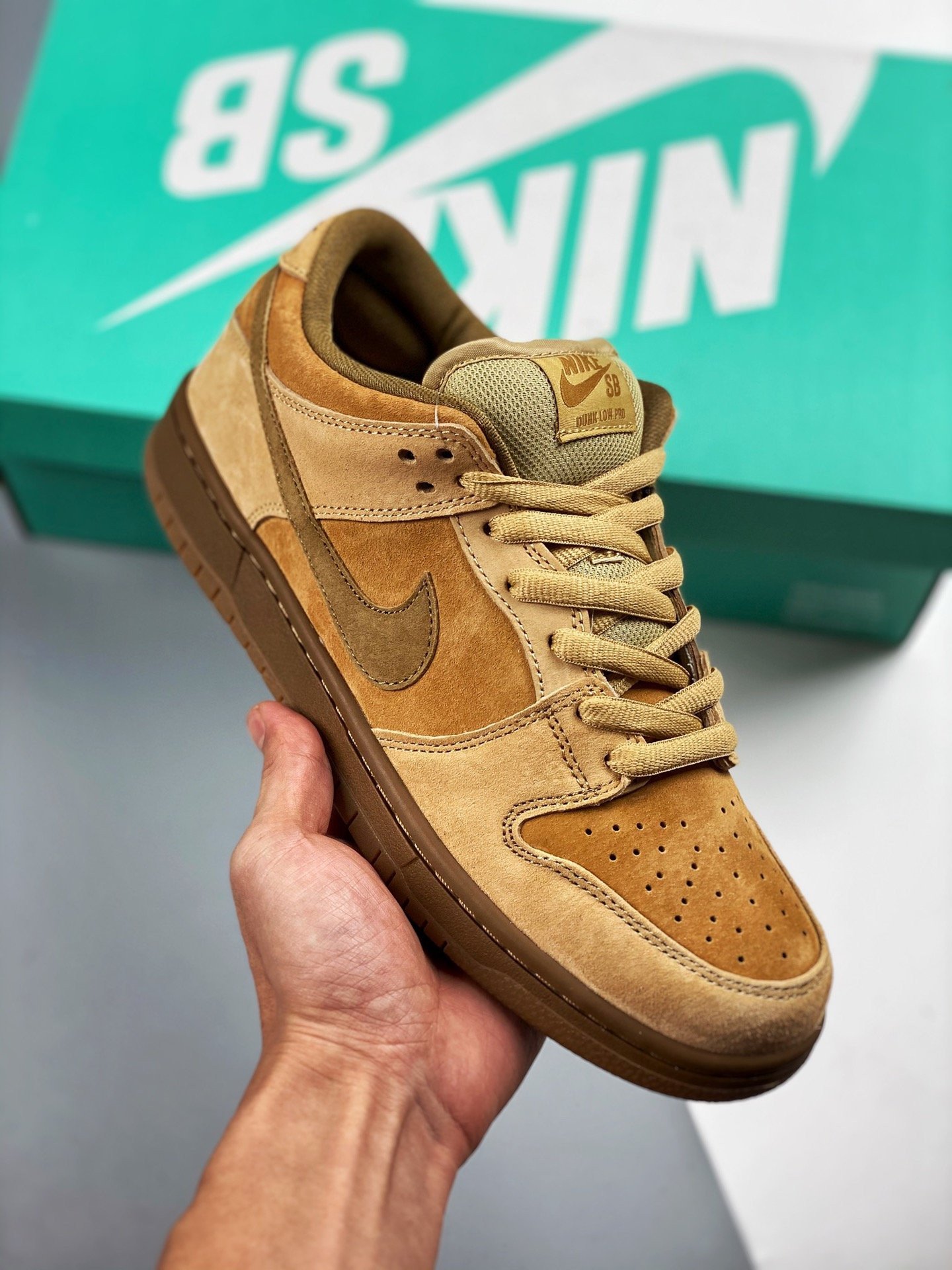 Nike SB Dunk Low Wheat 883232-700 5339028