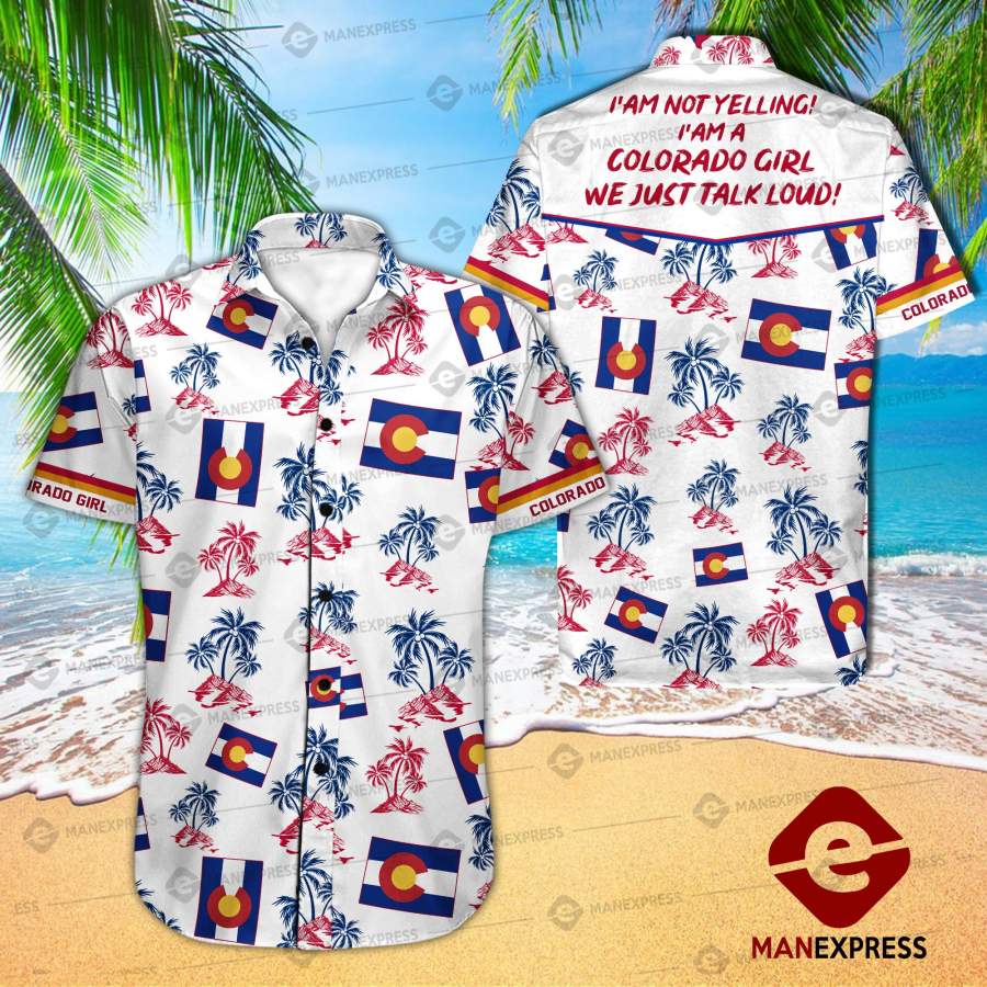 Mh 198 Colorado Girl Hawaiian Shirt Ha6115