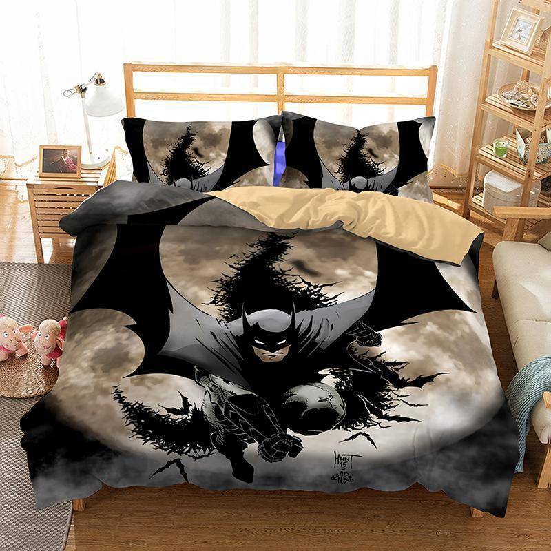 3D Art Bed Sets DC Batman Patterns Bedding Clothing Bedding Set