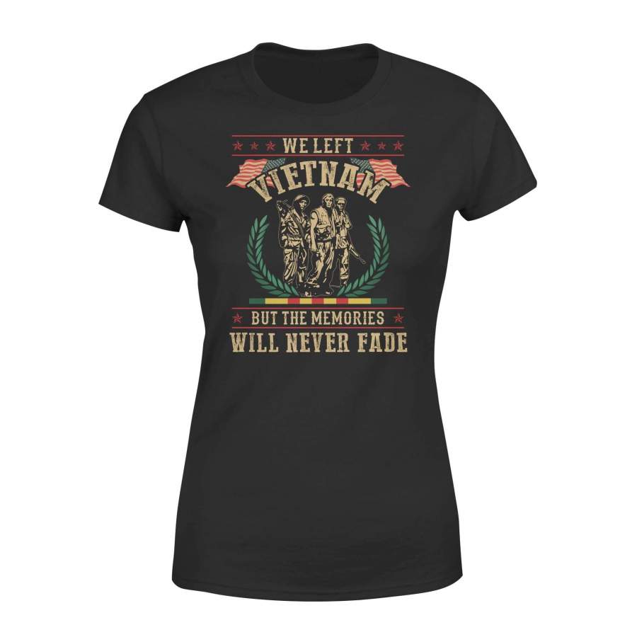 Vietnam Veteran – Never Fade – Standard Women’s Tee