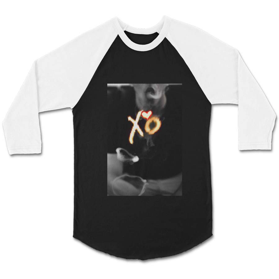 Xo The Weeknd Drake Heart CPY Unisex 3/4 Sleeve Baseball Tee T-Shirt