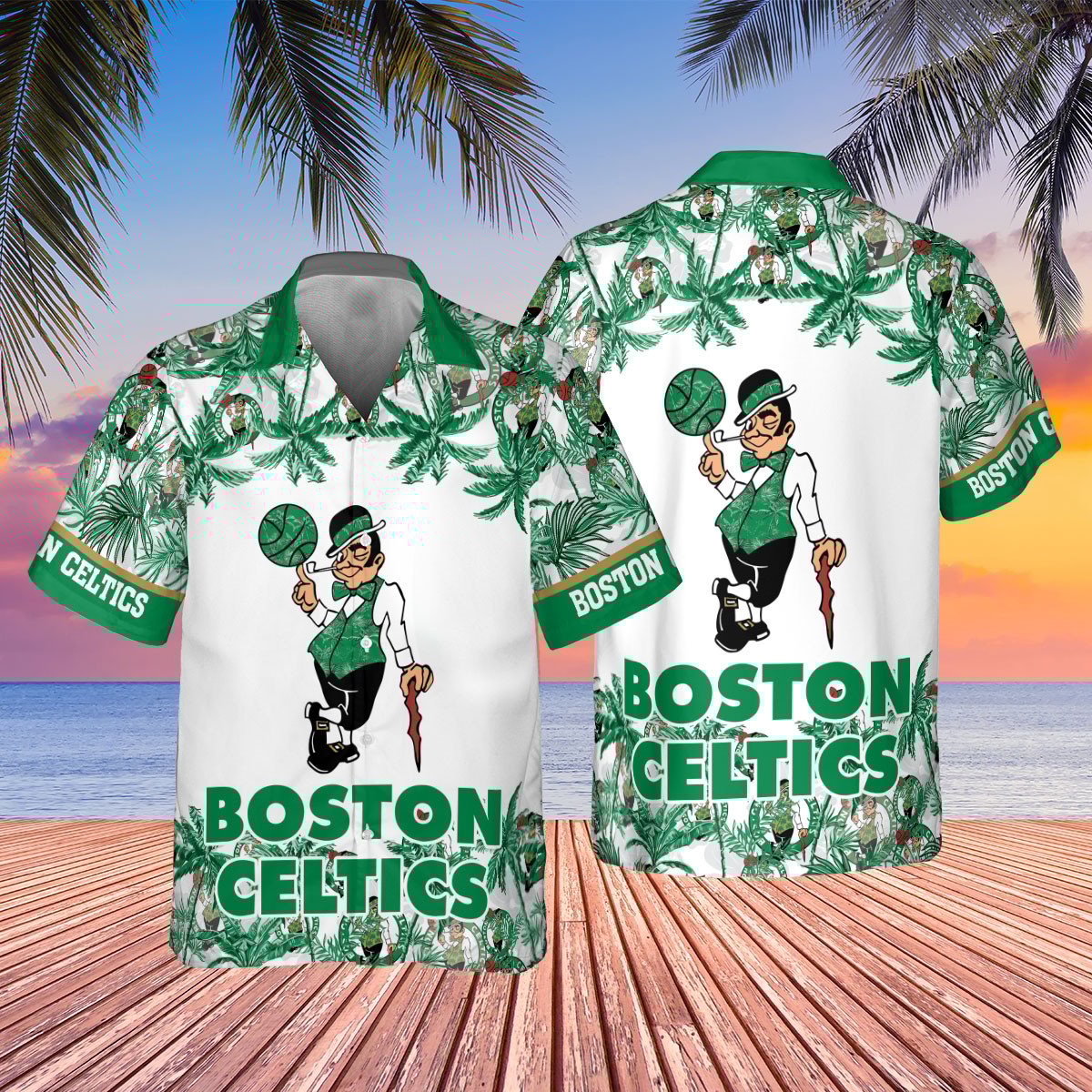 Boston Celtics Hawaiian Shirt V13