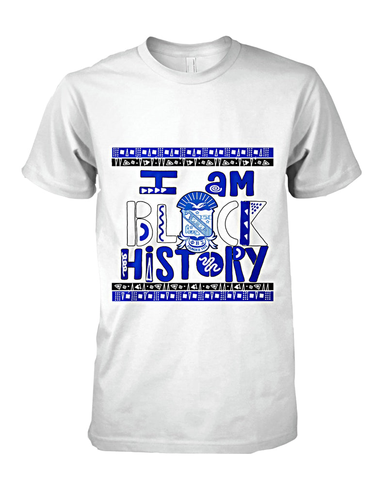 Phi Beta Sigma “I Am Black History” T-Shirt